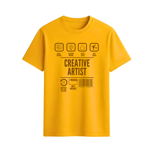 Creative Artist Regular Fit T-Shirt