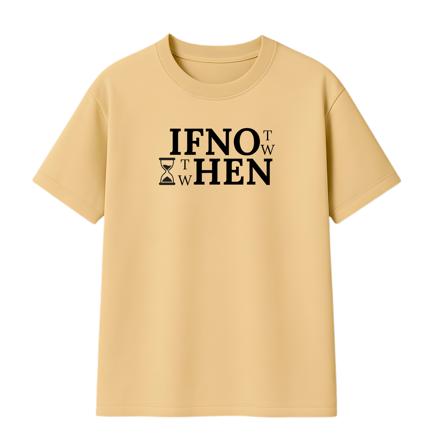 IF NOT NOW THEN WHEN Oversized T-Shirt