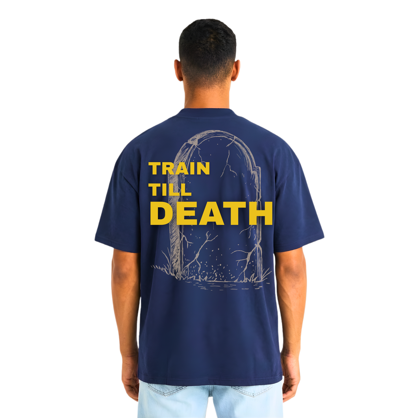 Train Till Death Oversized T-Shirt