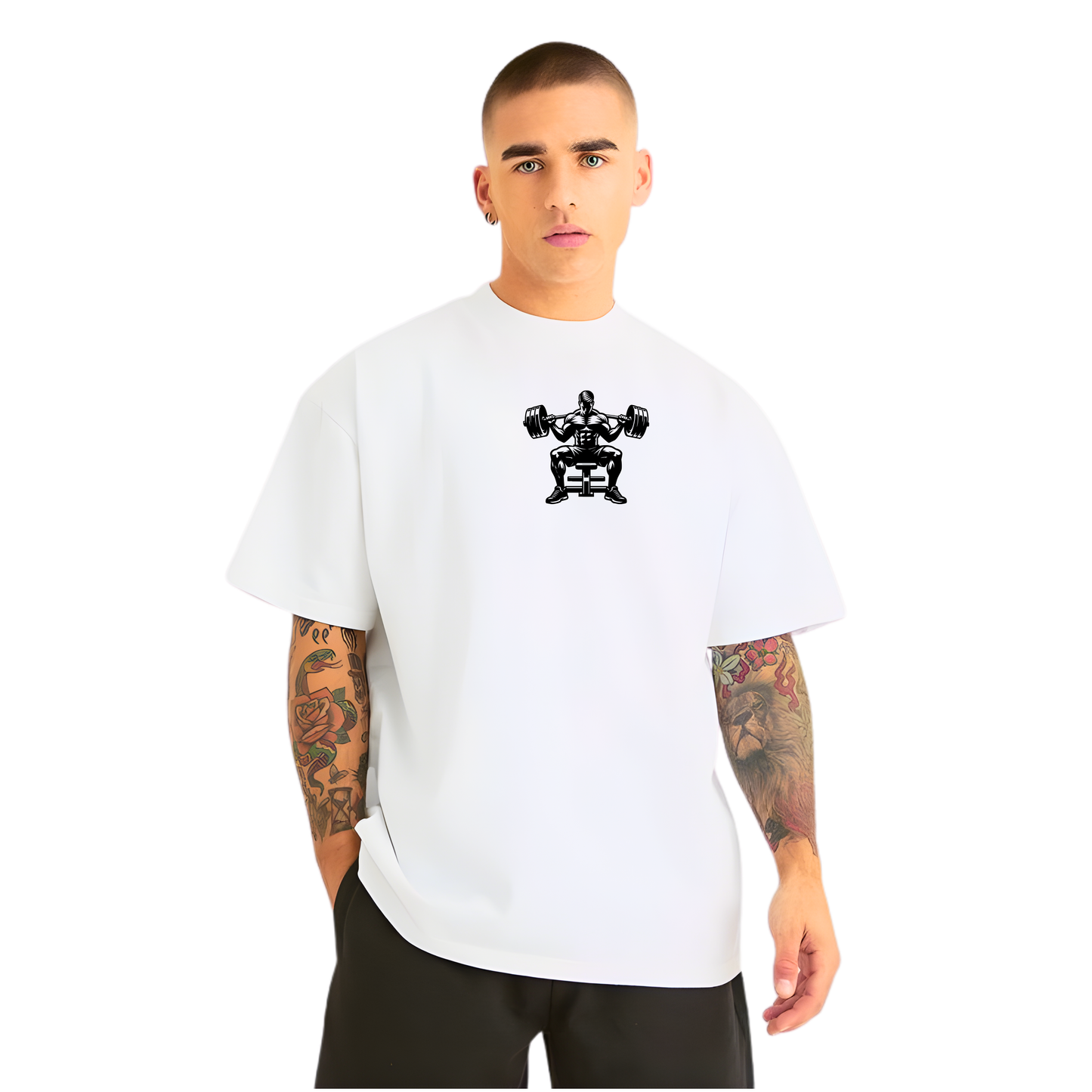 Train Till Death Oversized T-Shirt