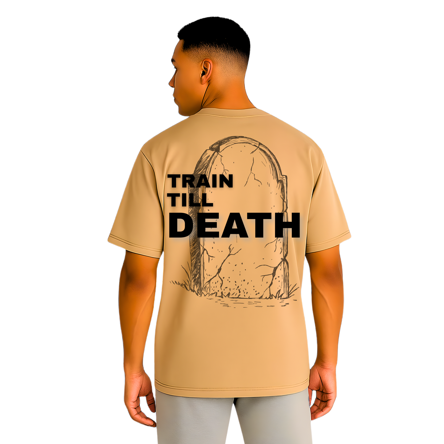 Train Till Death Oversized T-Shirt