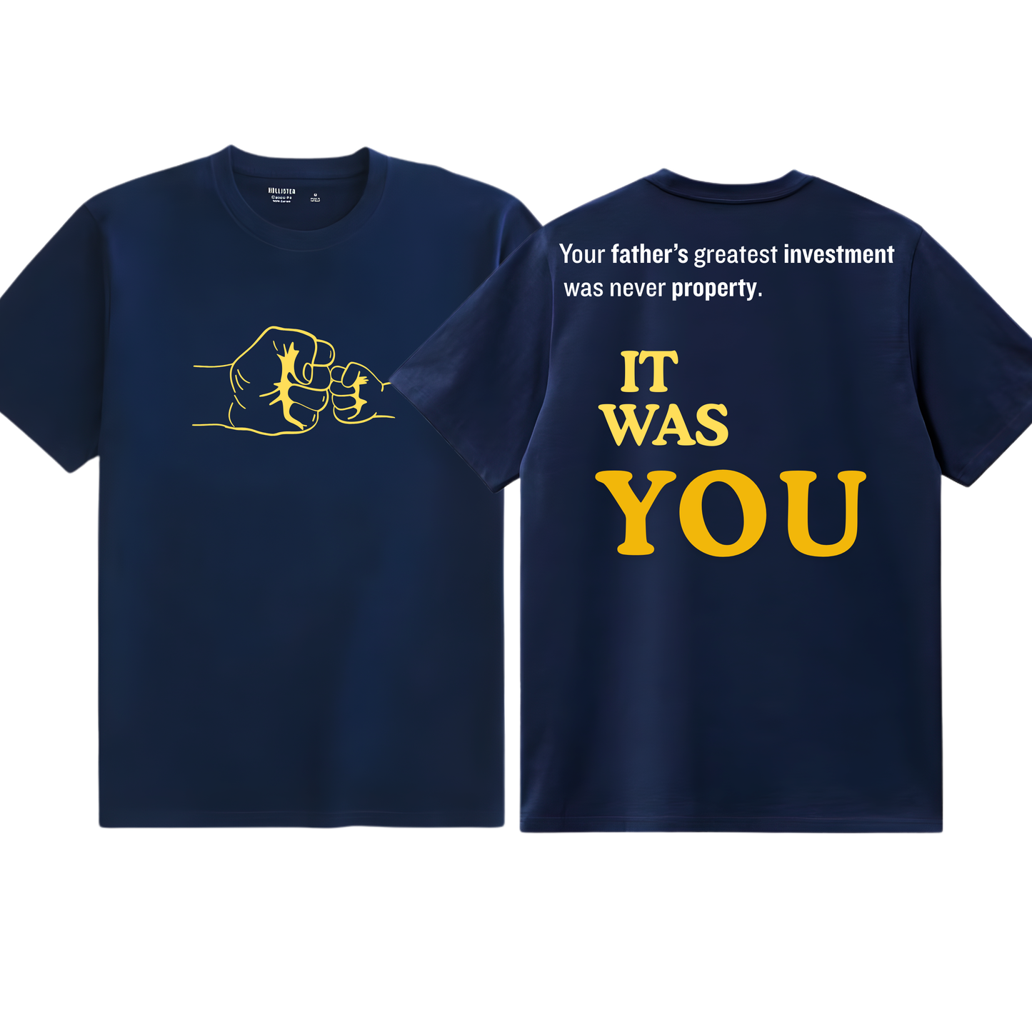 Father’s Greatest Investment Oversized T-Shirt