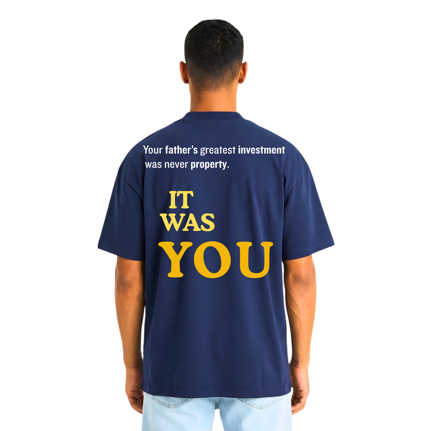 Father’s Greatest Investment Oversized T-Shirt