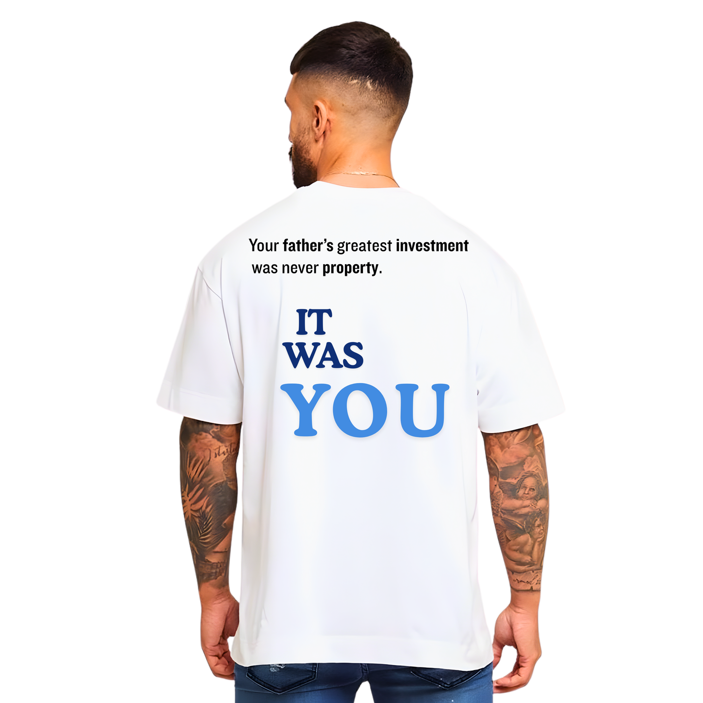Father’s Greatest Investment Oversized T-Shirt