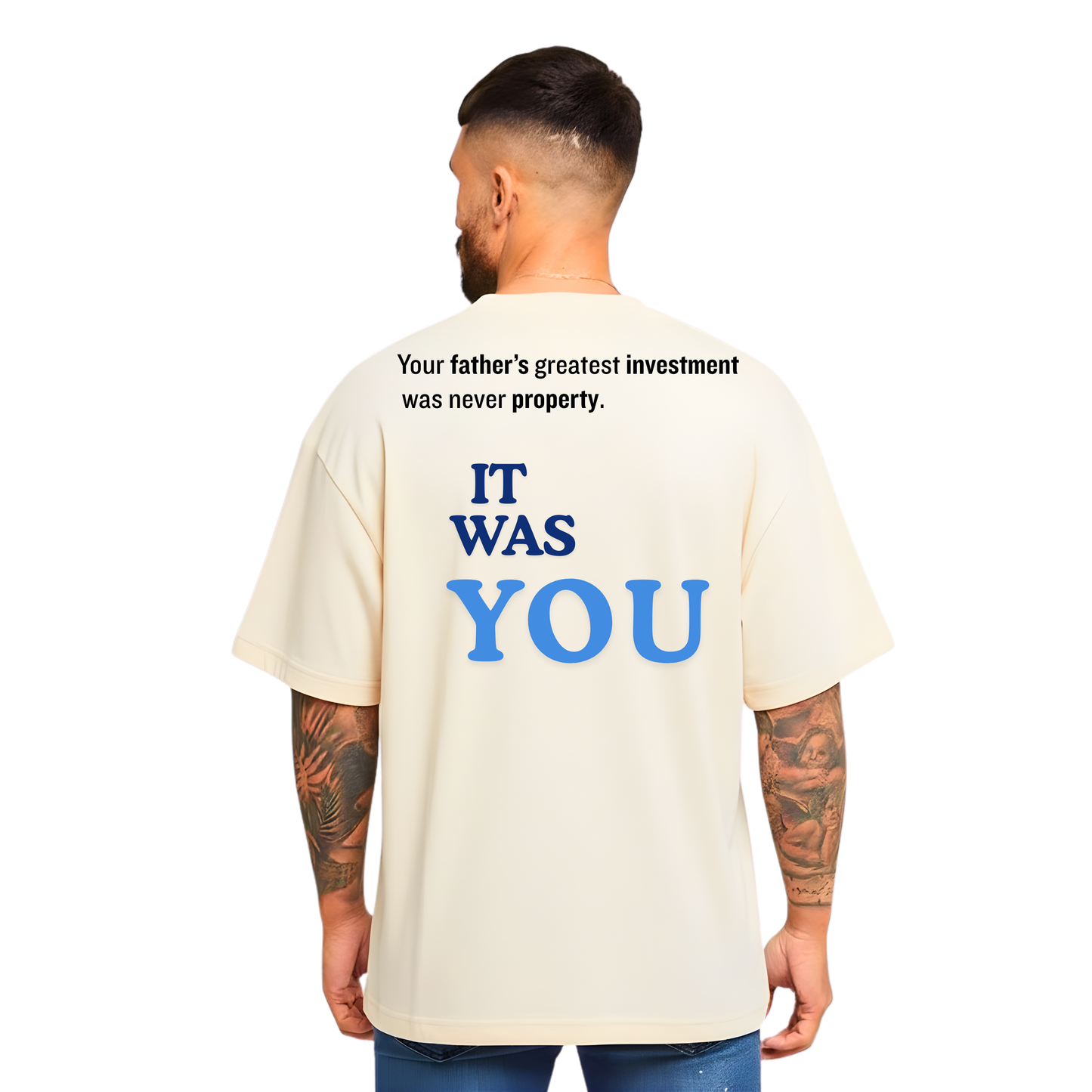 Father’s Greatest Investment Oversized T-Shirt