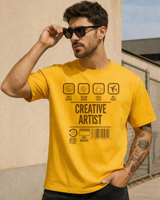 Creative Artist Regular Fit T-Shirt