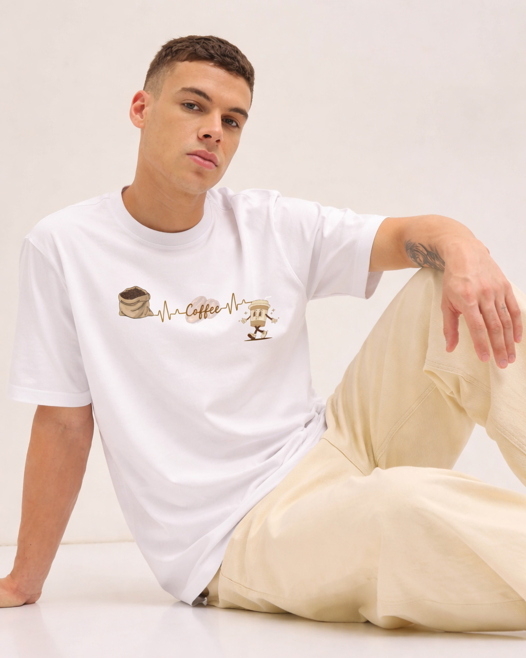 Coffee Vibes Regular Fit T-Shirt