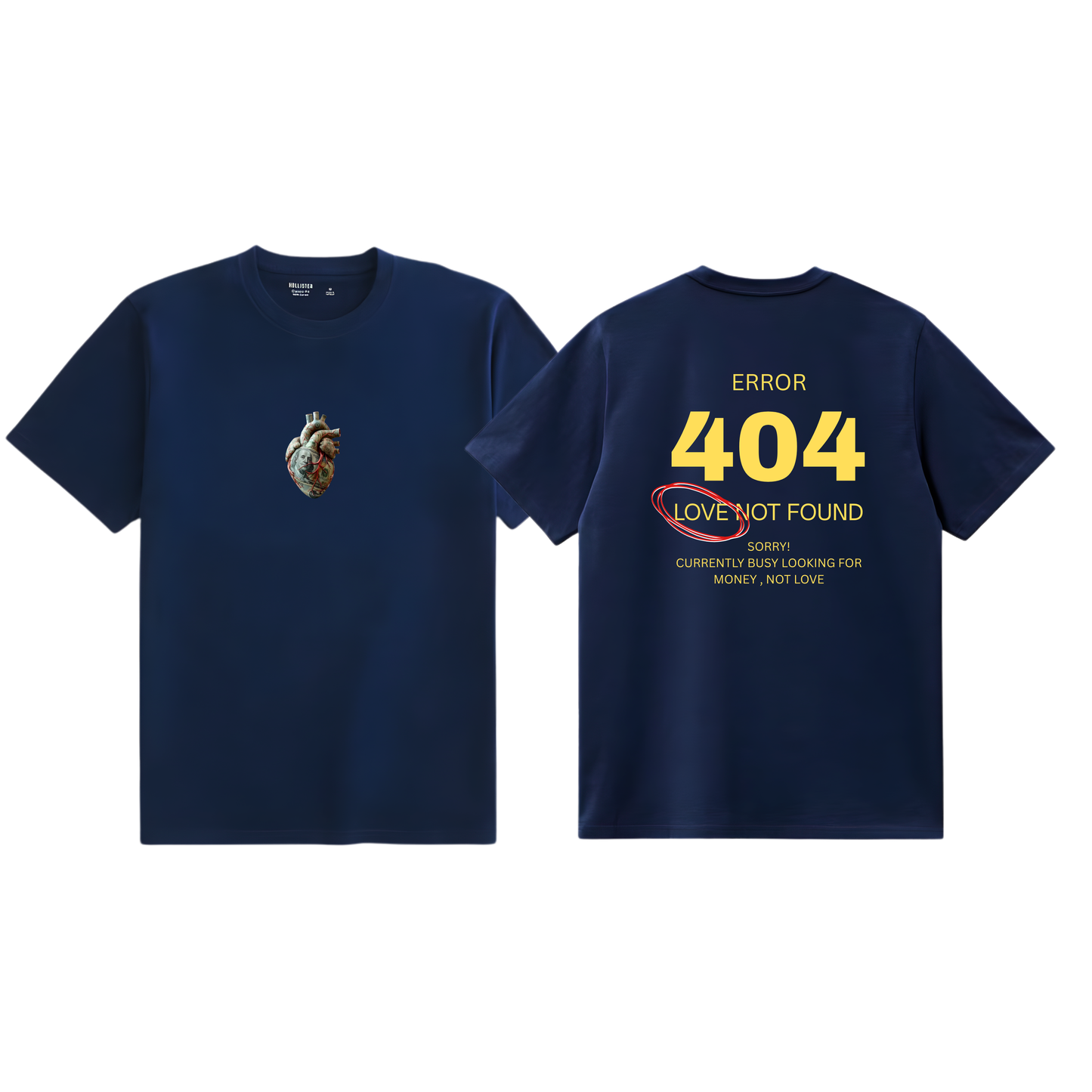 404 Love Not Found Oversized T-Shirt