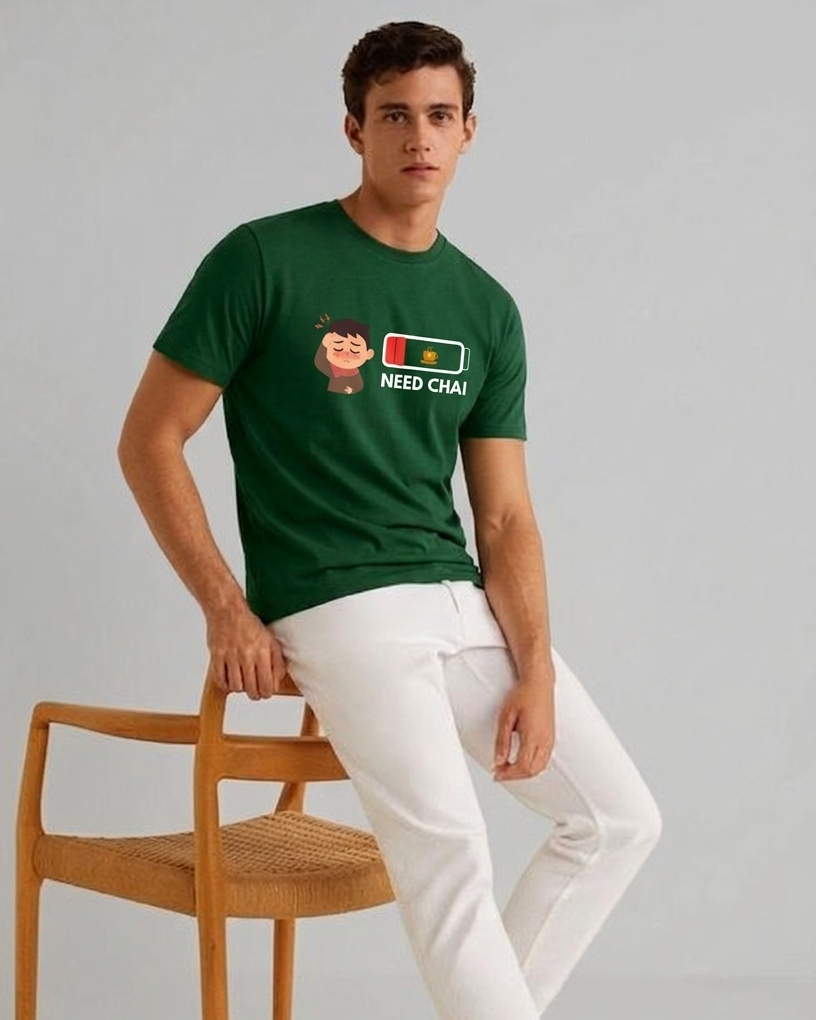 Need Chai Regular Fit T-Shirt