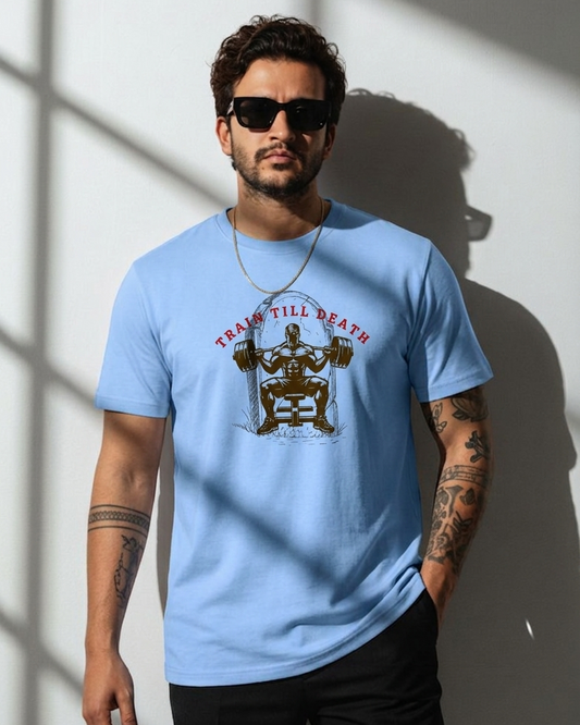 Train Till Death Regular Fit T-Shirt